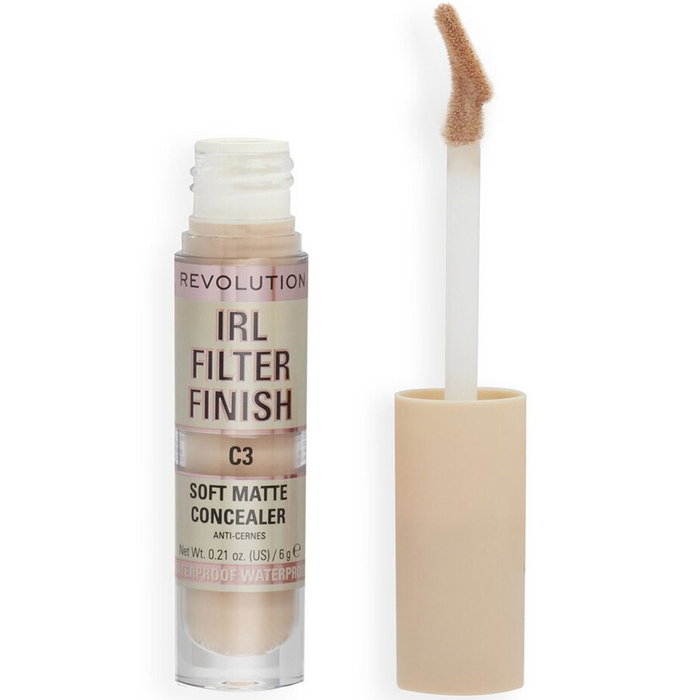 Makeup Revolution IRL Filter Finish Bâton Correcteur pour Couvrir Taches Sombres Teint C3 6g Maquillage Visage Makeup Revolution IRL Filter Finish Bâton Correcteur pour Couvrir Taches Sombres Teint C3 6g Maquillage Visage