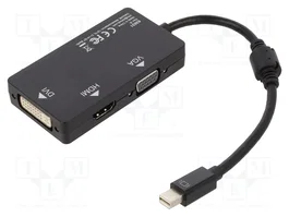DELOCK Adaptateur mini DisplayPort vers DisplayPort 1.1a High Speed, 0,16m
