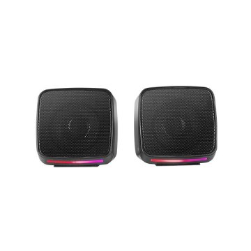 Mars Gaming MS-PRO Enceintes 2.0 RGB 10W Noir USB Jack 3.5 mm Mars Gaming MS-PRO Enceintes 2.0 RGB 10W Noir USB Jack 3.5 mm