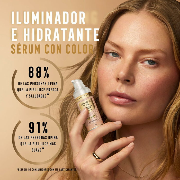 Max Factor Miracle Pure Hidratint Essence 3-Light 30 ml