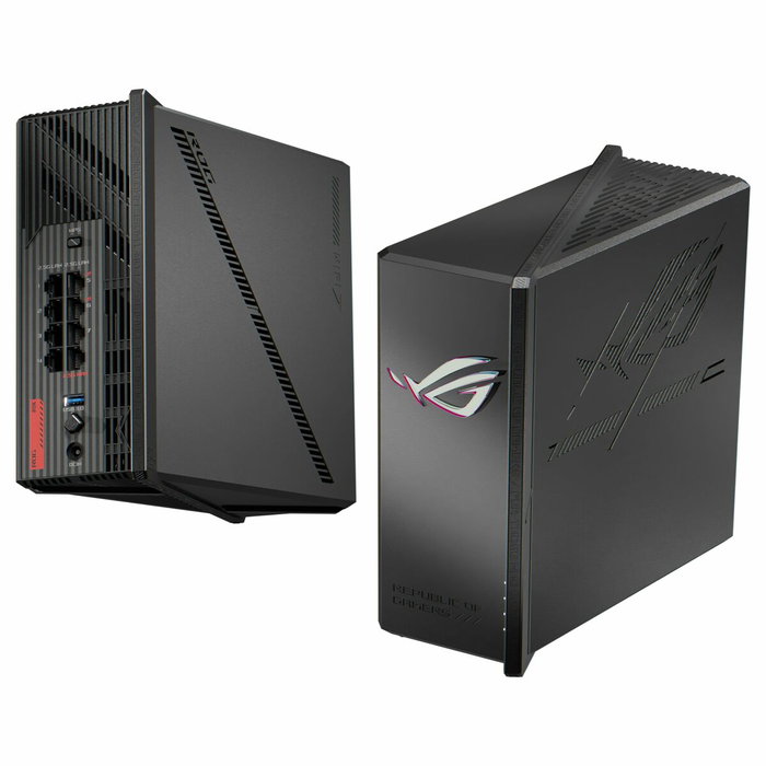 Asus ROG STRIX GS-BE18000 Routeur sans fil Wi-Fi 7 avec switch 7 ports Asus ROG STRIX GS-BE18000 Routeur sans fil Wi-Fi 7 avec switch 7 ports