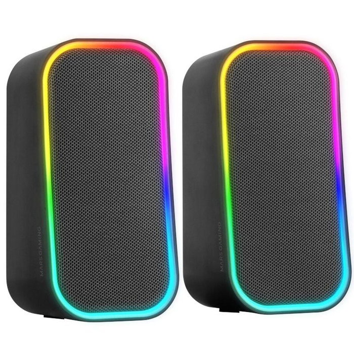 Haut-parleurs de PC Mars Gaming MSOM Noir 20 W