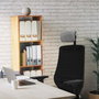 Piqueras y Crespo Chaise de Bureau Mardos avec Appui-tête, Bordeaux et Noir