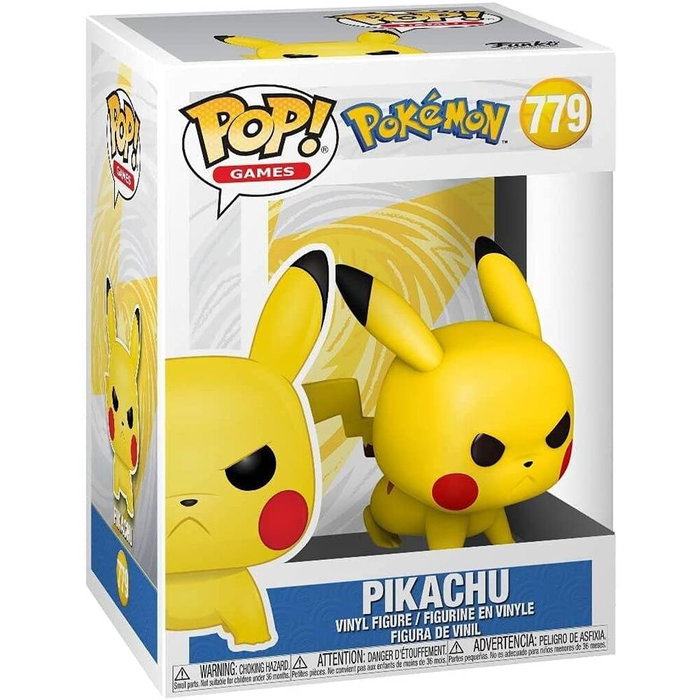 Funko Pop! Pokémon Pikachu en position d'attaque