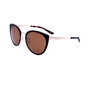 Smith Somerset Lunettes de soleil femme œil-de-chat acier inoxydable 53-22-140 mm UV400