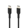 Câble USB-C Belkin CAB003BT2MBK Noir 2 m