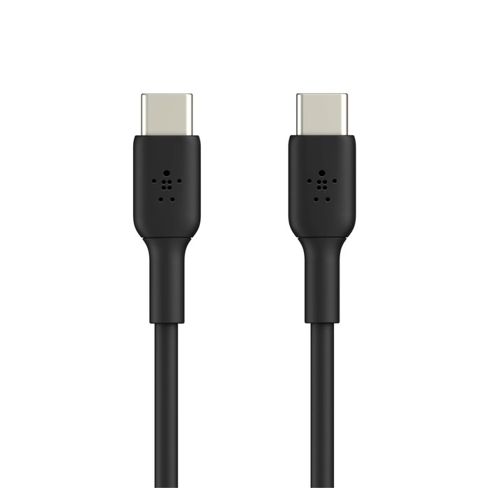 Belkin Câble USB-C vers USB-C 2m PVC Noir CAB003bt2MBK Belkin Câble USB-C vers USB-C 2m PVC Noir CAB003bt2MBK
