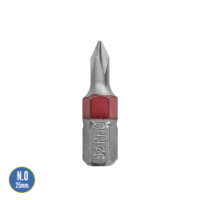 WOLFPACK LINEA PROFESIONAL Lot de 2 embouts Phillips N.0