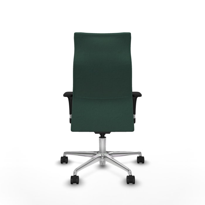 Piqueras Y Crespo Sillón Albacete Vert Bouteille avec Mécanisme Synchrone et Base Aluminium Piqueras Y Crespo Sillón Albacete Vert Bouteille avec Mécanisme Synchrone et Base Aluminium