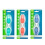 Bestway Lunettes de natation junior avec courroie en silicone, couleurs assorties, anti-buée, +7 ans, plage et piscine 21049