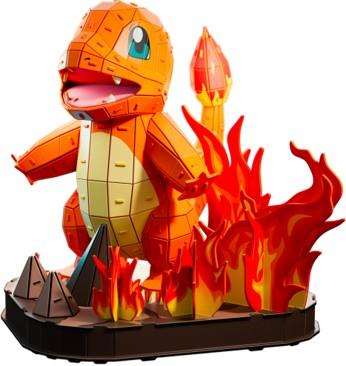 Spin Master Puzzle 3D Pokémon Salamèche 4D Build Spin Master Puzzle 3D Pokémon Salamèche 4D Build