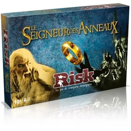 Winning Moves RISK Le Seigneur des Anneaux - Conquête des Territoires en Terre du Milieu - Jeu de société de stratégie - À partir de 10 ans