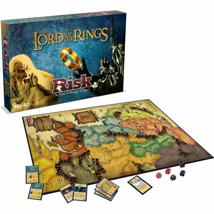 Winning Moves Risk Le Seigneur des Anneaux - Conquête des territoires en Terre du Milieu