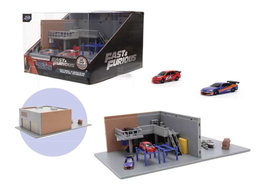 JADA TOYS Replica Diorama Garaje de Han Fast & Furious