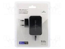 QOLTEC Alimentation 19V 2,1A 40W Connecteur 3,0/1,0 pour Samsung