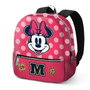 Karactermania Mochila Sweet Minnie Mouse Class - Sac à dos enfant 26x12x33 cm en ripstop avec bretelles ajustables et compartiments - Rose