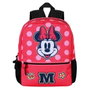 Karactermania Mochila Sweet Minnie Mouse Class - Sac à dos enfant 26x12x33 cm en ripstop avec bretelles ajustables et compartiments - Rose