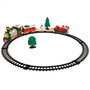 Color Baby - Train électrique de Noël avec lumières et sons - 20 pièces - Dimensions 91x44x30 cm - Fonctionne avec 2 piles AA
