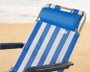 Aktive Coussin de chaise bleu 35 x 14 x 5 cm
