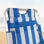 Aktive Coussin de chaise bleu 35 x 14 x 5 cm