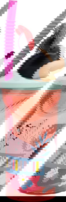 Licensing Figure 3D Verre 360 mL Minnie CZ11337 Enfant 4+ Plastique Recyclable 23 cm