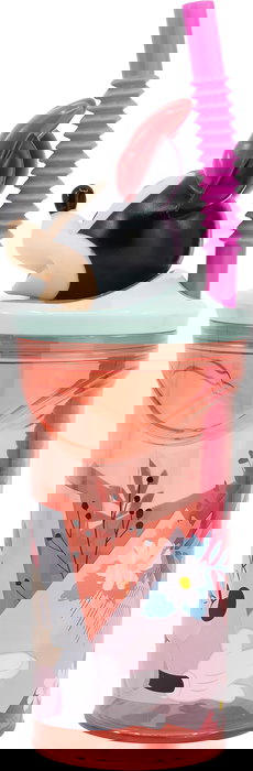 Licensing Figure 3D Verre 360 mL Minnie CZ11337 Enfant 4+ Plastique Recyclable 23 cm