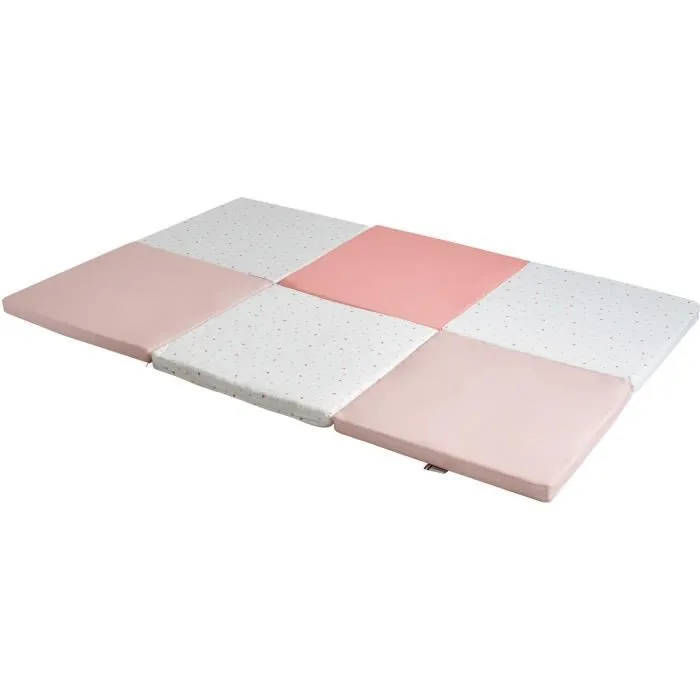 Tineo Mon Cœur - Maxi tapis d'éveil évolutif 5 en 1, transformable en matelas, pouf, tunnel ou cabane, dimensions 120 x 180 x 5 cm, déhoussable, fabriqué en France Tineo Mon Cœur - Maxi tapis d'éveil évolutif 5 en 1, transformable en matelas, pouf, tunnel ou cabane, dimensions 120 x 180 x 5 cm, déhoussable, fabriqué en France