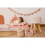 Tineo Mon Cœur - Maxi tapis d'éveil évolutif 5 en 1, transformable en matelas, pouf, tunnel ou cabane, dimensions 120 x 180 x 5 cm, déhoussable, fabriqué en France