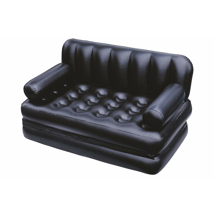 Bestway Fauteuil Gonflable 5 Positions Noir 188x152x64 cm Intérieur 75054