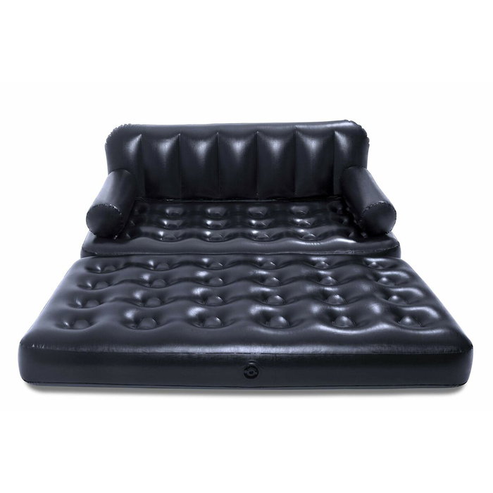 Bestway Fauteuil Gonflable 5 Positions Noir 188x152x64 cm Intérieur 75054