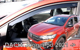 Heko Déflecteur de vitres latérales pour Dacia Jogger 5D 2021+