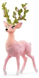 Schleich Figurine Cerf Magique rose Bayala 13996