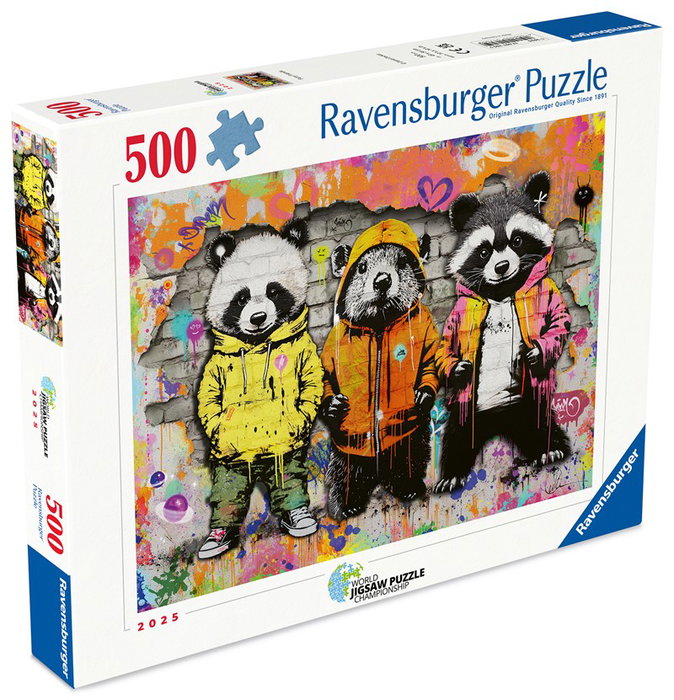 Ravensburger 12001705 Puzzle Amigos Peluditos 500 Pièces pour Adultes à partir de 12 Ans 49 x 36 cm Ravensburger 12001705 Puzzle Amigos Peluditos 500 Pièces pour Adultes à partir de 12 Ans 49 x 36 cm