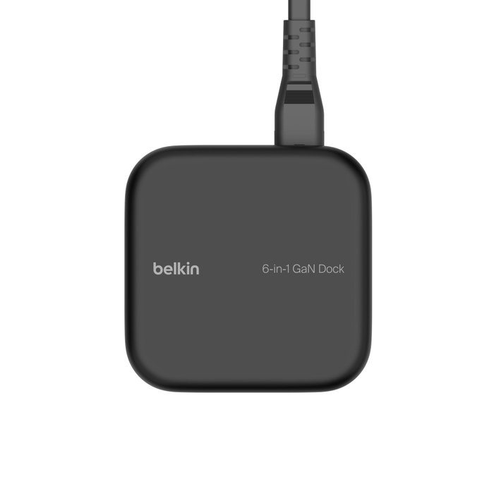 Belkin CONNECT USB-C 6-en-1 Core GaN 130W 96W PD INC018vfBK