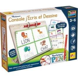 Lisciani Giochi Montessori Pen - Table à dessiner et à écrire