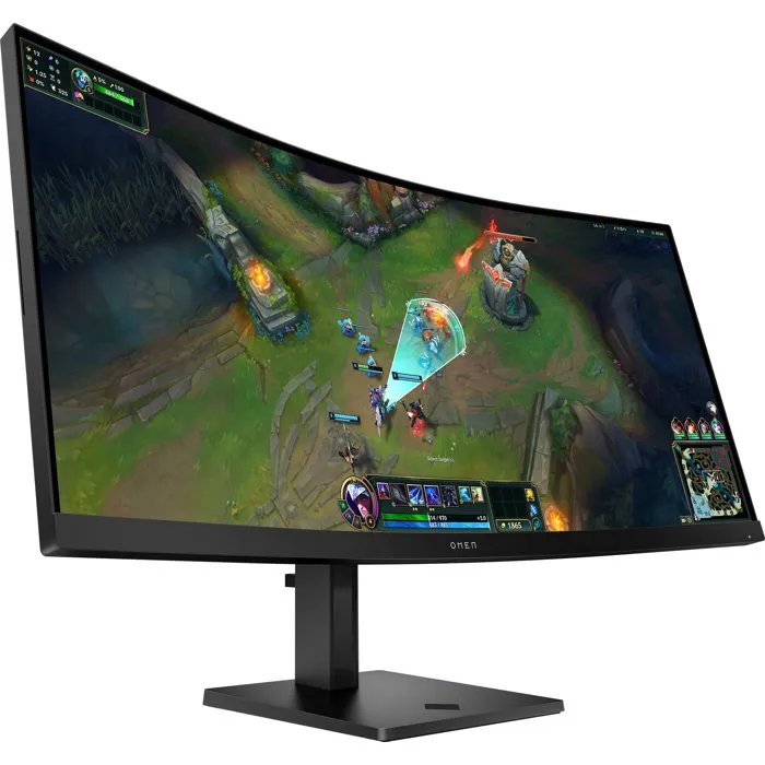 HP OMEN 34c G2 - Écran PC Gamer Incurvé 34 pouces WQHD 180Hz VA 1ms