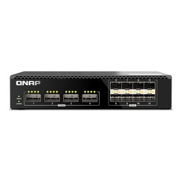 Qnap QSW-M7308R Switch 12 ports Géré 4x 100GbE QSFP28 + 8x 25GbE SFP28 Montage rack