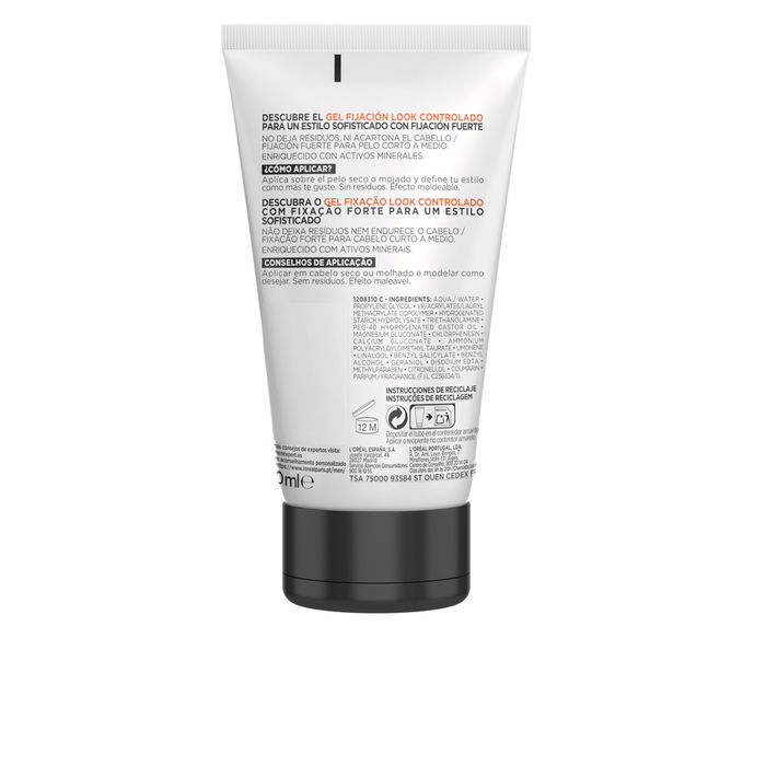 L'Oréal Paris Gel Fixateur Invisicontrol N°8 Homme 150 ml