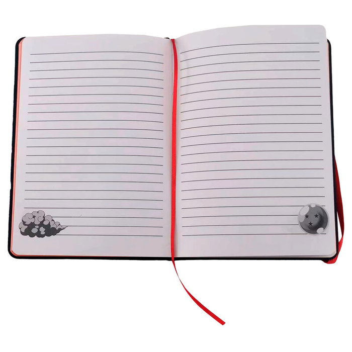 CYP BRANDS Set Journal Quotidien + Stylo + Porte-clés Dragon Ball - Agenda Carnet de Notes avec Lignes Horizontales pour une Écriture Organisée