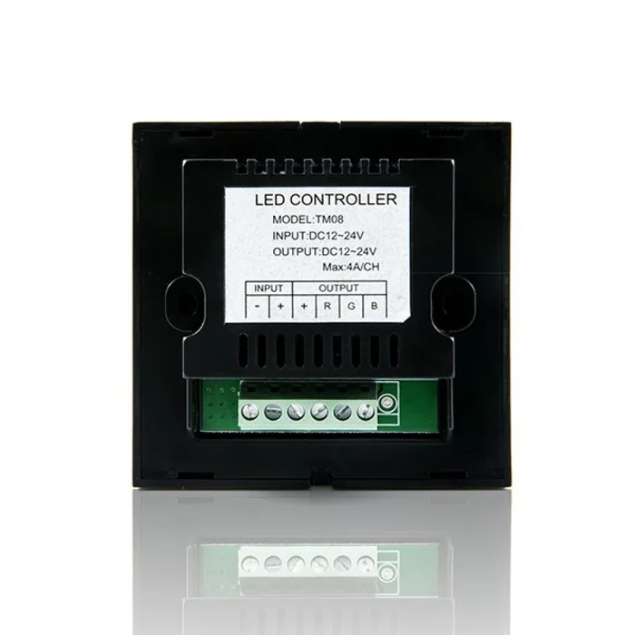 Contrôleur Tactile RGB pour Bande LED 12-24VDC, 144/288W