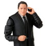 Hasbro - Figurines articulées Happy Hogan et Iron Man Mark XXI avec accessoires - Iron Man 3 The Infinity Saga Marvel - 15 cm