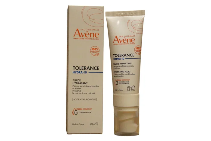 Avène TOLERANCE HYDRA-10 Fluide Hydratant 100% Naturel 40 ml
