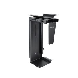 Tooq Support Métallique pour CPU pour Bureau et Mur Noir 10 kg