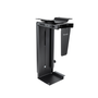 Tooq Support Métallique pour CPU pour Bureau et Mur Noir 10 kg