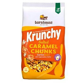 Barnhouse Muesli Krunchy Caramelo Chunks 500 g - Muesli Croustillant aux Morceaux de Caramel