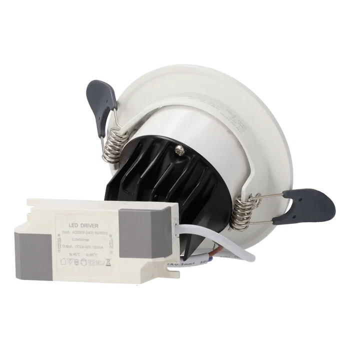 Downlight LED Empotrable 12W 1200Lm 4000K Blanco Natural