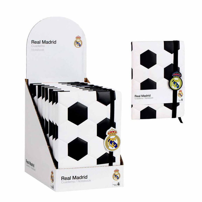 CERDÁ Carnet Carnet Real Madrid Taille 15 x 21 x 3 cm CERDÁ Carnet Carnet Real Madrid Taille 15 x 21 x 3 cm