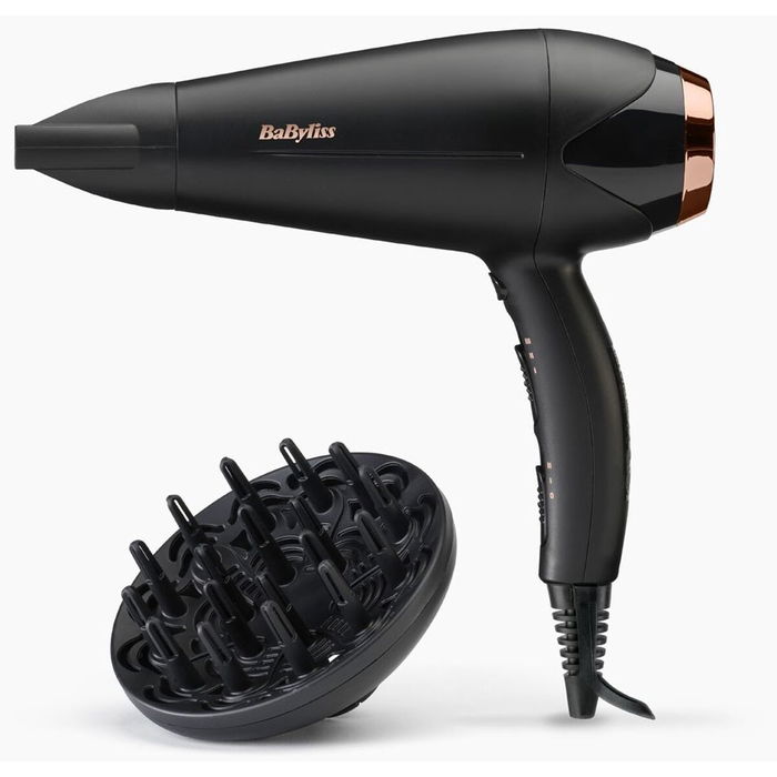 Sèche-cheveux Babyliss D570DE Rose 2200 W Ionique Sèche-cheveux Babyliss D570DE Rose 2200 W Ionique