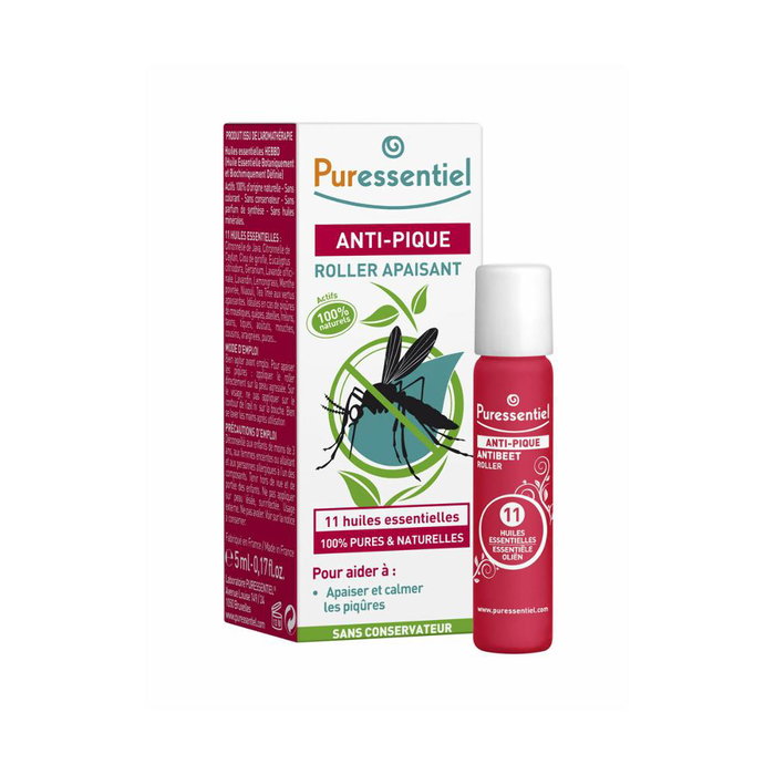 Puressentiel Roller Répulsif Insectes et Tiques - 5 ml Puressentiel Roller Répulsif Insectes et Tiques - 5 ml