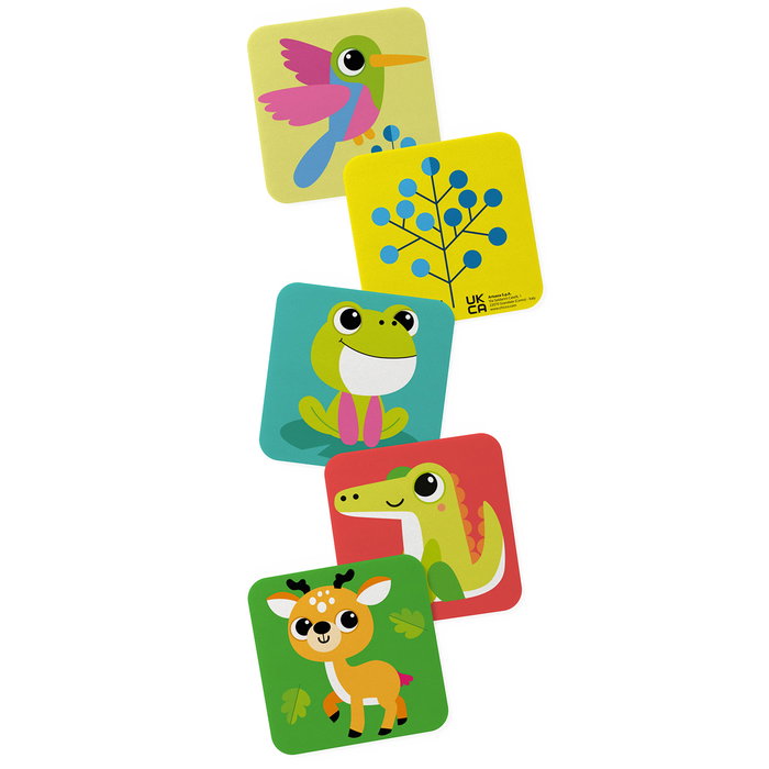 Chicco Jeu de Mémoire Évolutif 32 Cartes Montessori +12 Mois Papier FSC Espagnol 00012560000000